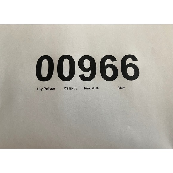 Lilly Pulitzer XS Plumeria Pink Feline PJ Knit V Neck Shirt Rayon Spandex - Picture 4 of 9